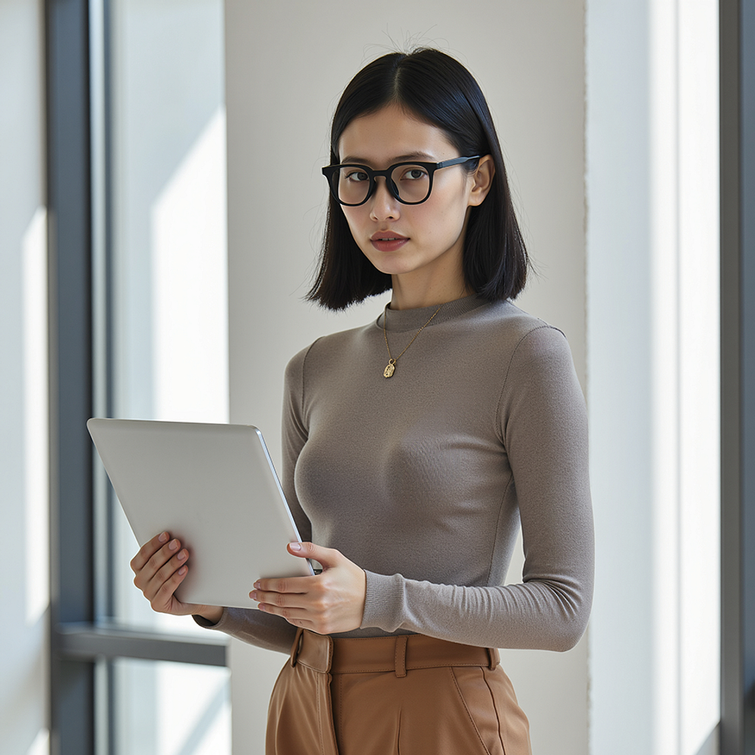 Lenskart Air Black Full Rim Round right side