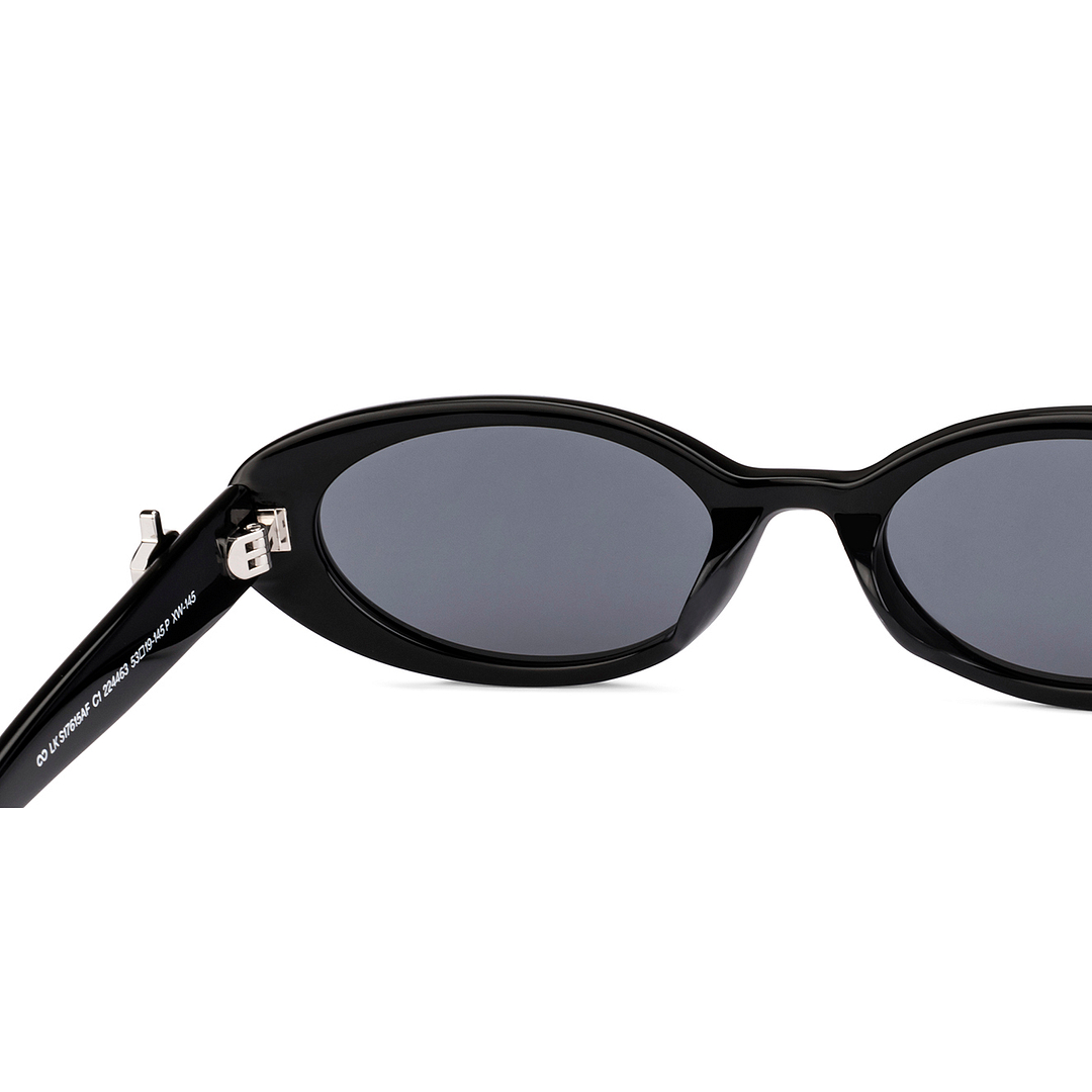 Lenskart Black Full Rim Round left side