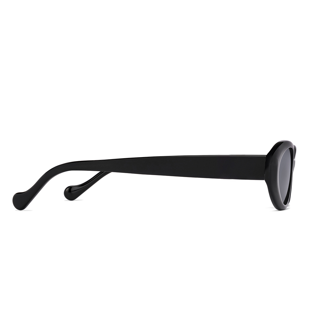 Lenskart Black Full Rim Round left side