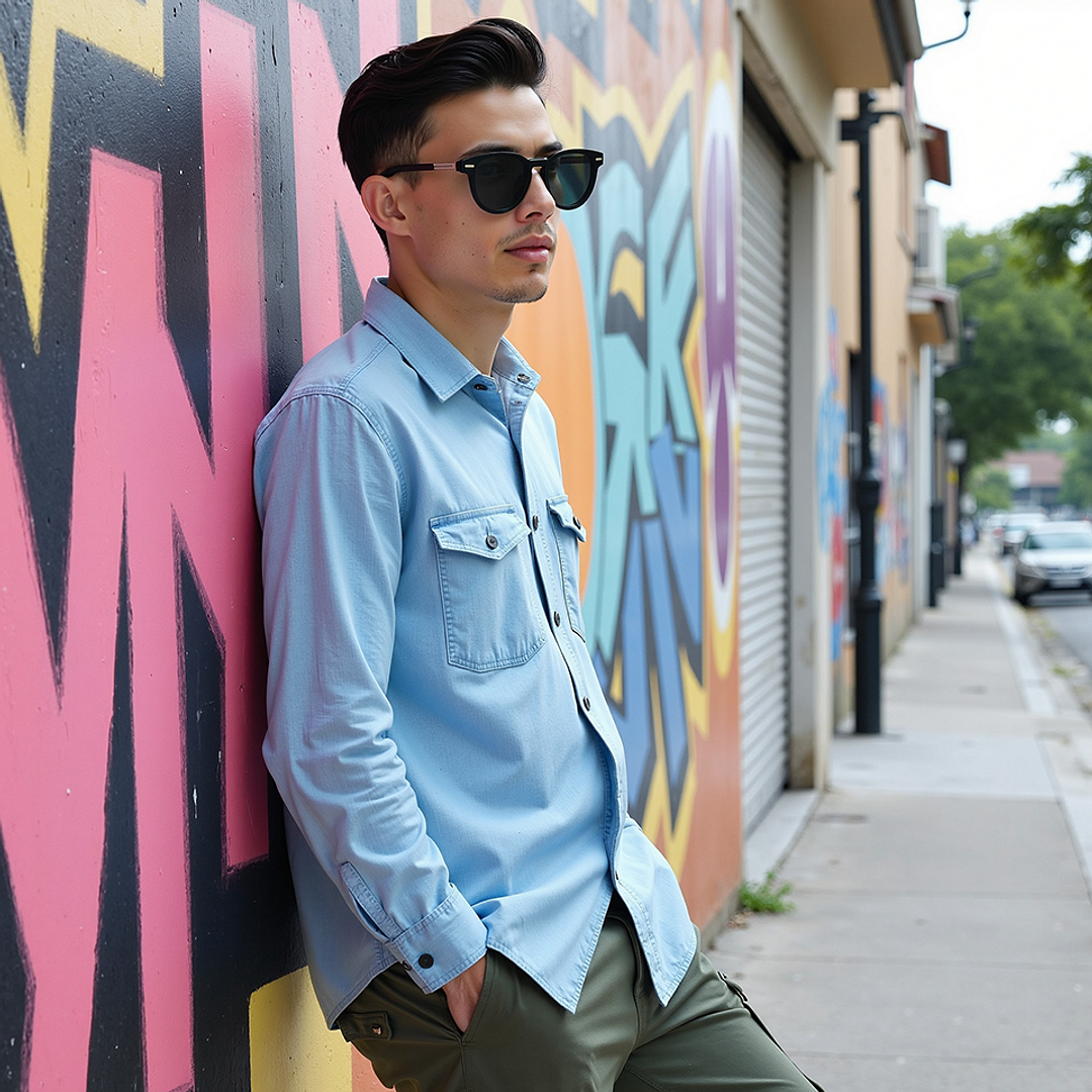 Lenskart STUDIO Black Full Rim Round left side