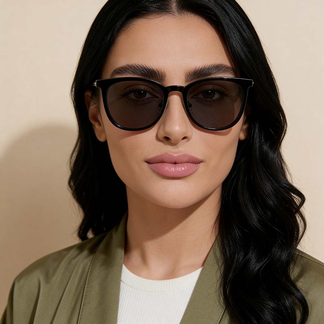 Lenskart Air Black Full Rim Square left side