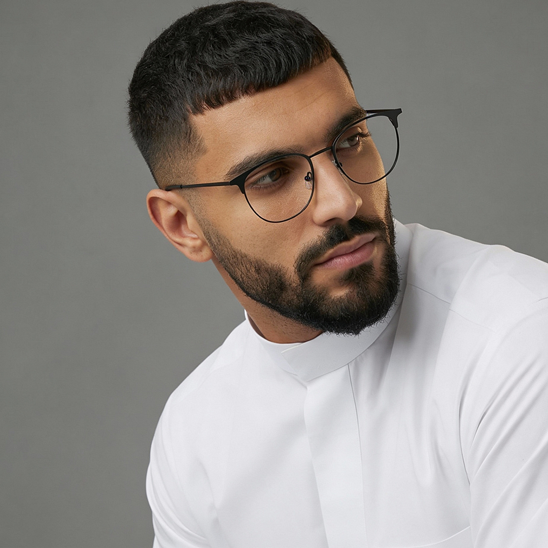 Lenskart Air Black Full Rim Square right side