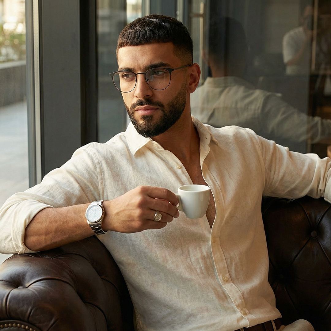 Lenskart Air Black Full Rim Square right side