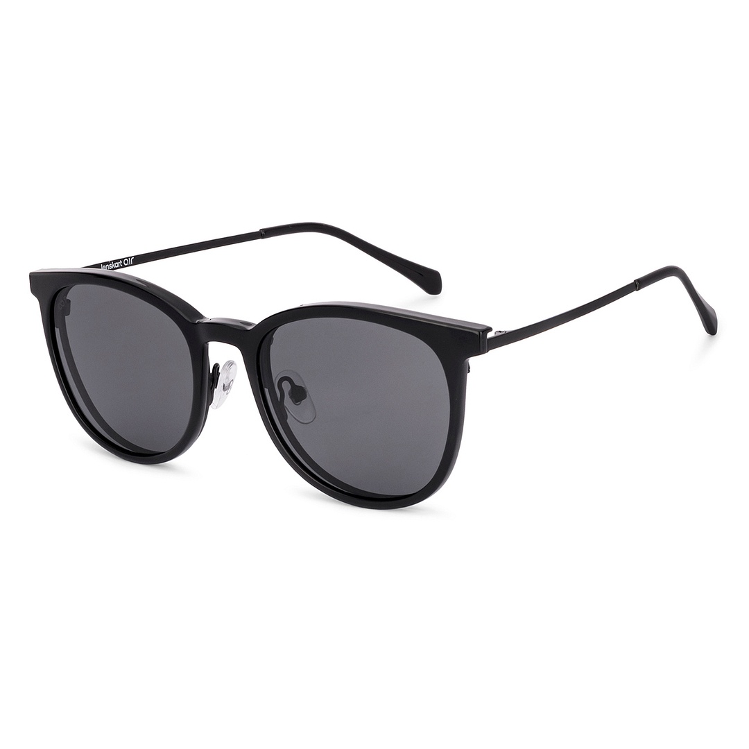 Lenskart Air Black Full Rim Square left side