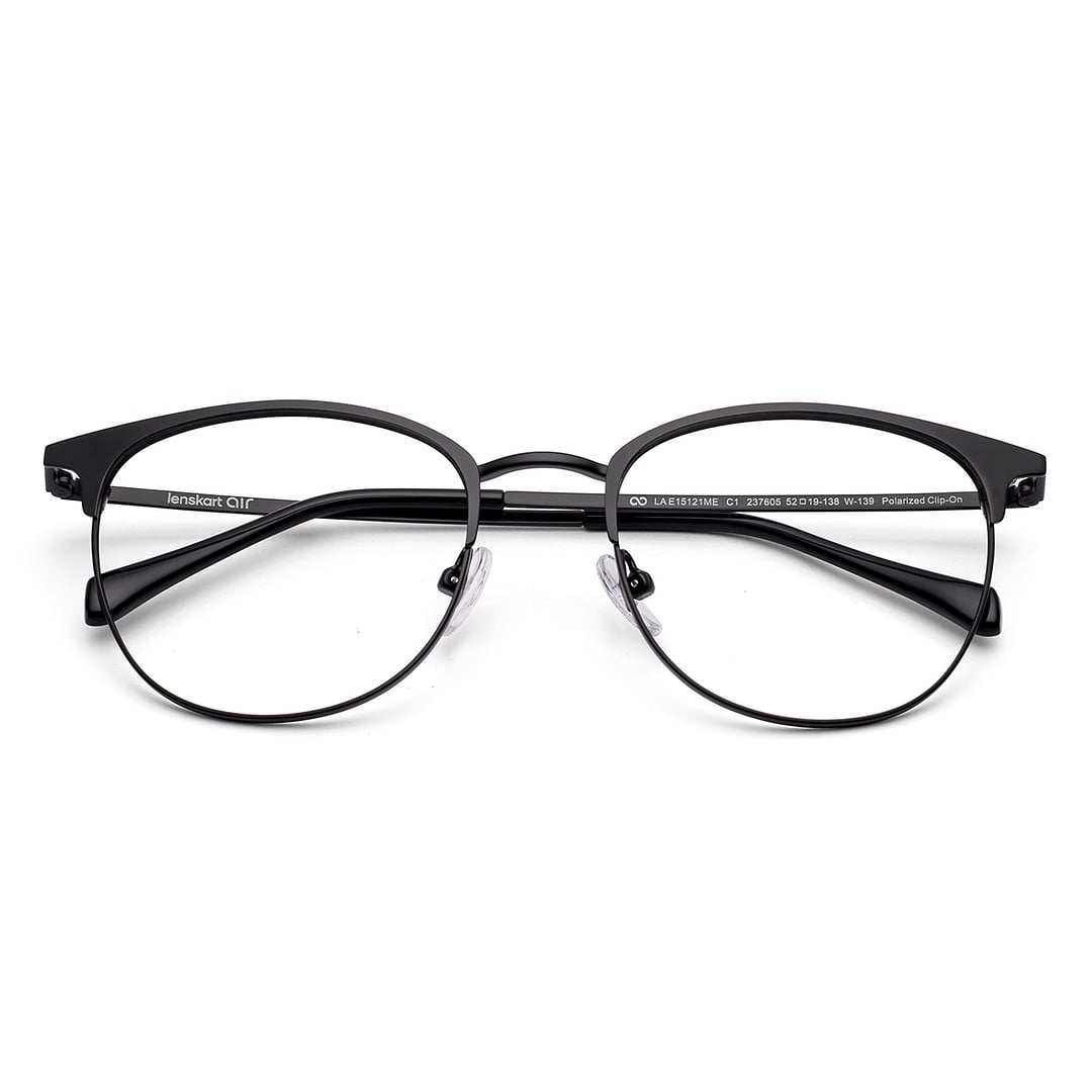 Lenskart Air Black Full Rim Square left side
