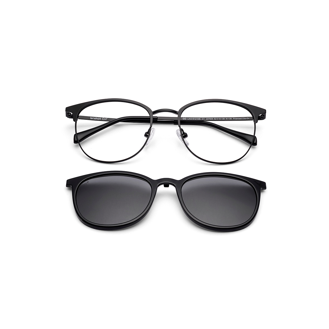 Lenskart Air Black Full Rim Square right side