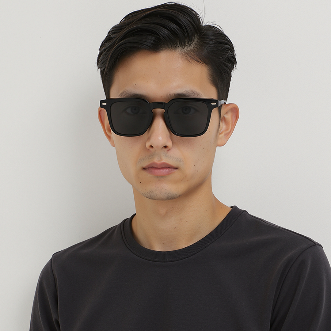 Lenskart Air Black Full Rim Square right side