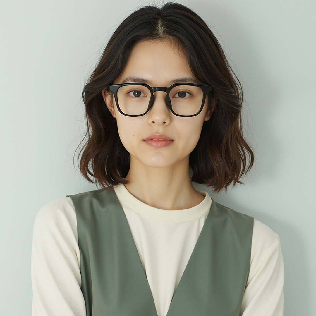 Lenskart Air Black Full Rim Square right side