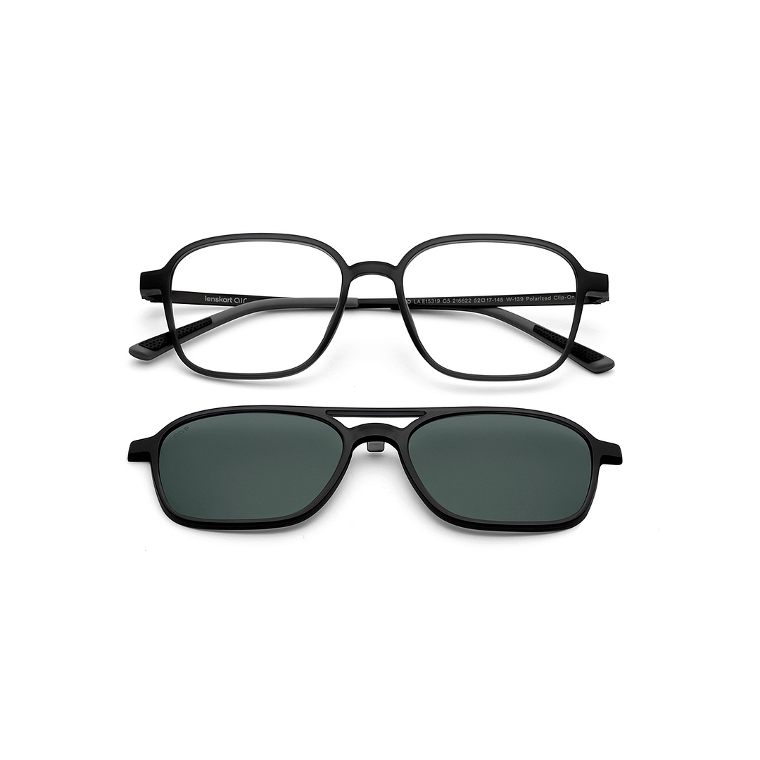 Lenskart Air Black Full Rim Square left side