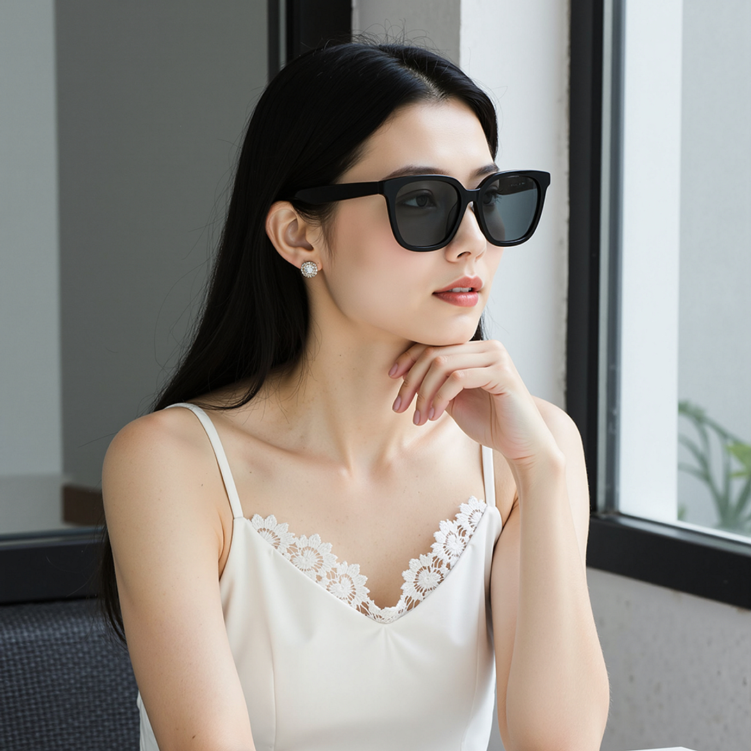 Lenskart Black Full Rim Square left side