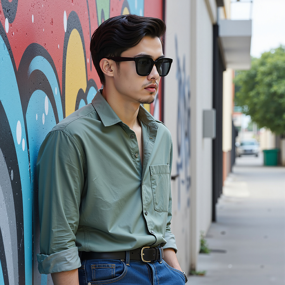 Lenskart Black Full Rim Square right side