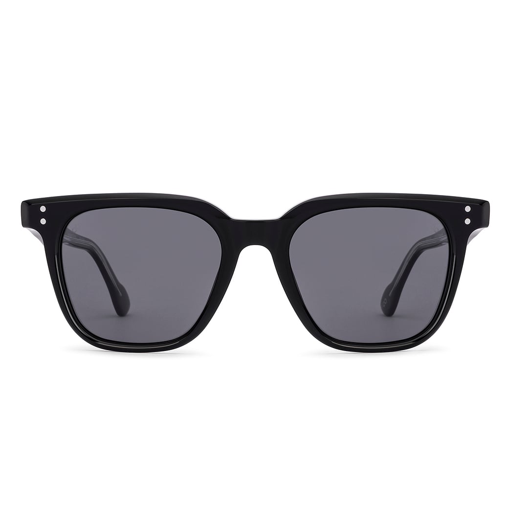 Grey Black Full Rim Square Lenskart Studio VC Sun Non-metal LK