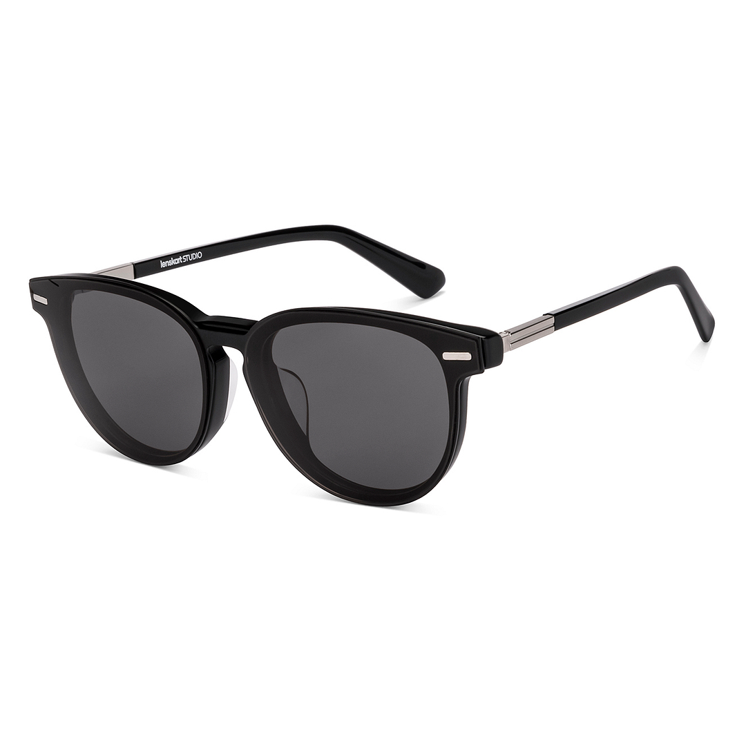 Lenskart STUDIO Black Full Rim Round right side