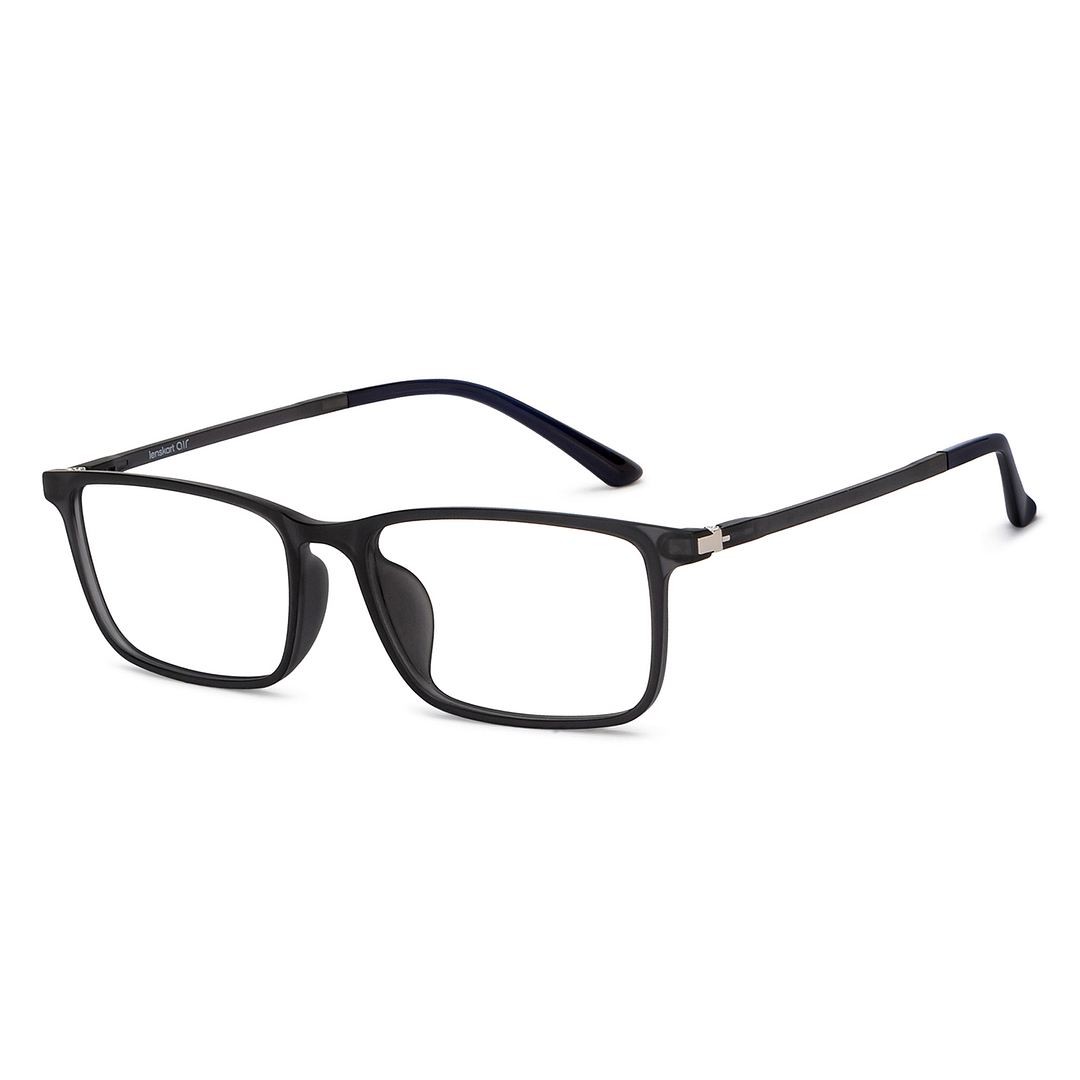 Lenskart Air Online Light Gray Full Rim Rectangle left side