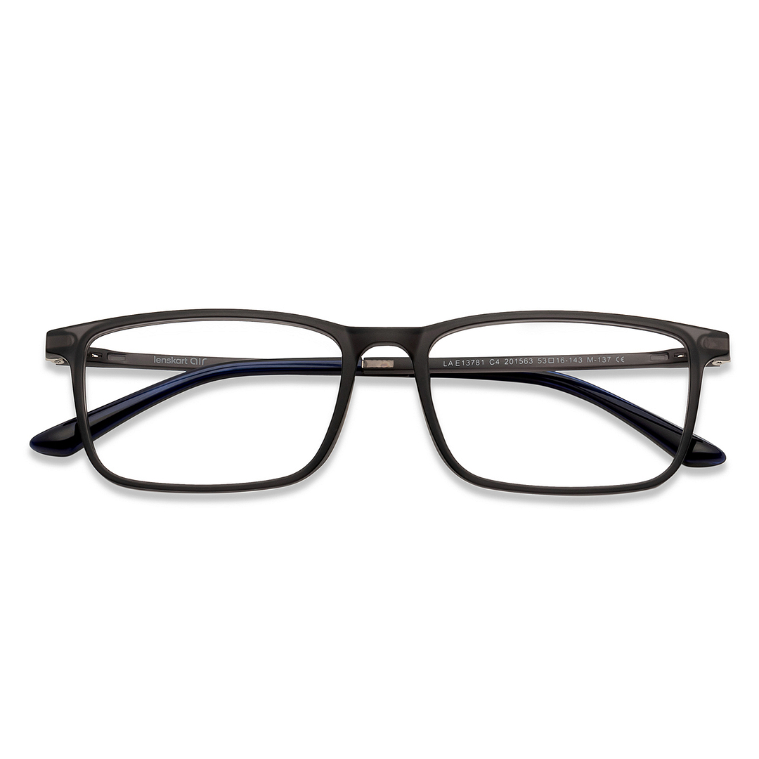 Lenskart Air Online Light Gray Full Rim Rectangle right side