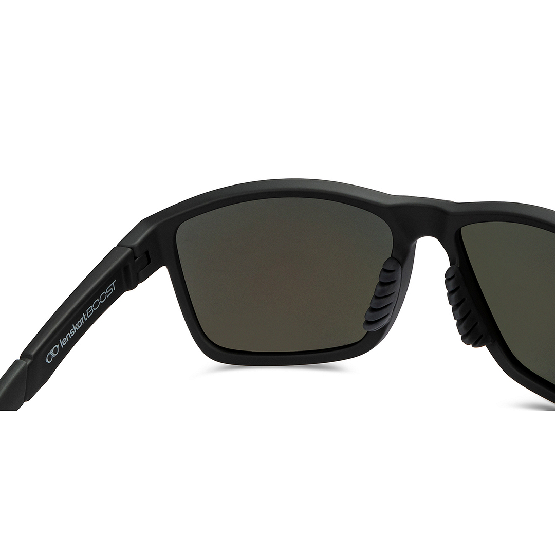 Lenskart Boost Online Grey Full Rim Square right side