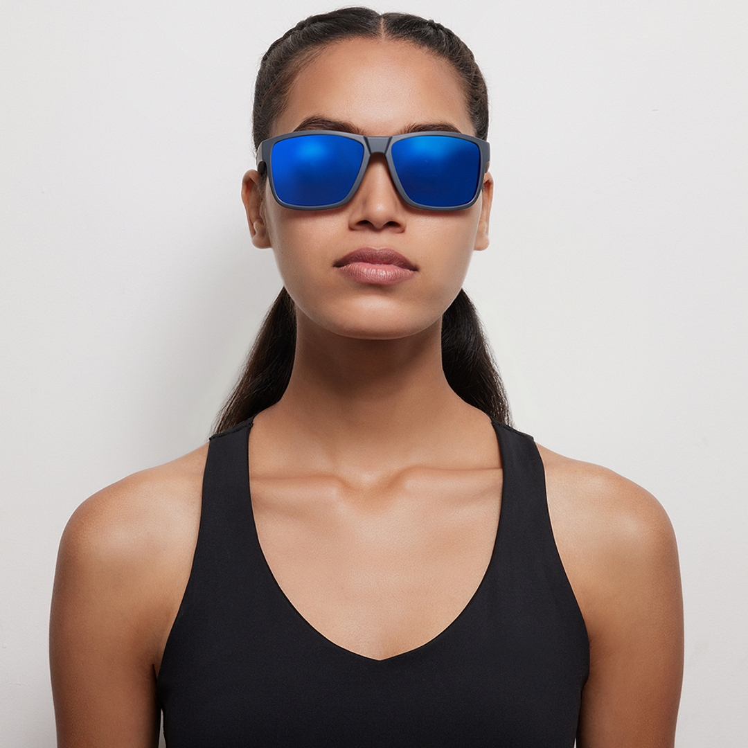 Lenskart Boost Online Grey Full Rim Square right side