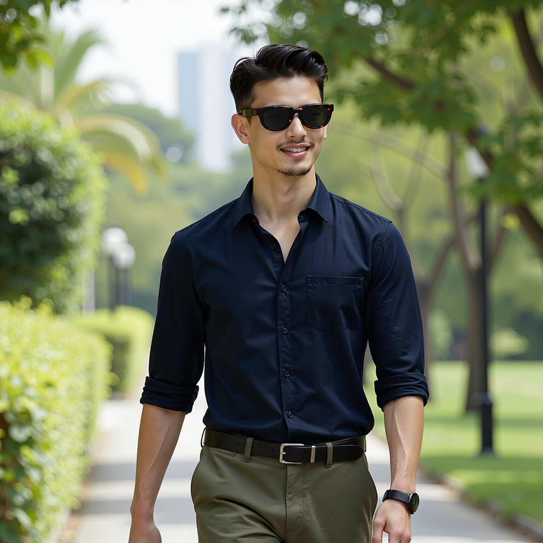 Lenskart Brown Tortoise Full Rim Cat Eye right side