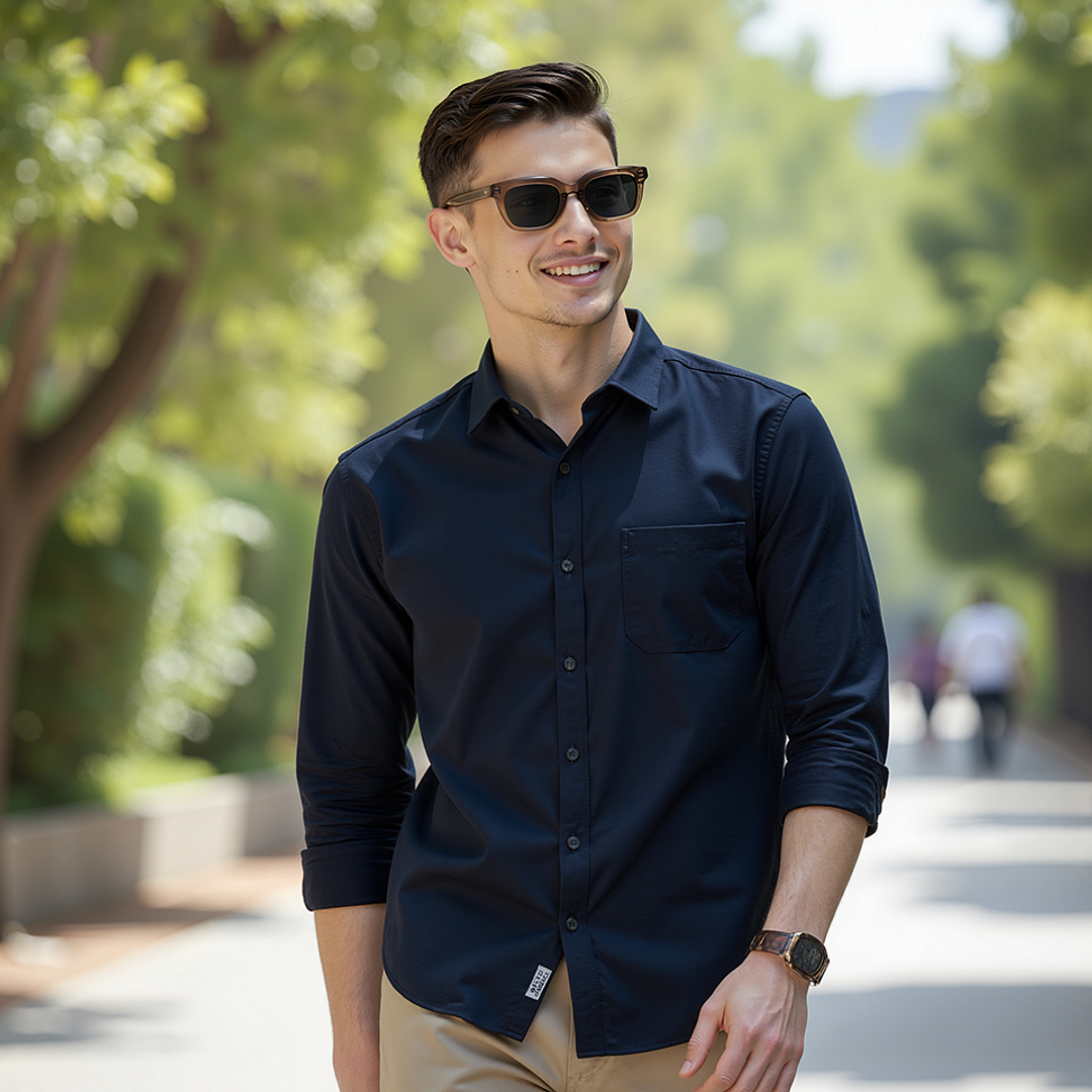 Lenskart Brown Transparent Full Rim Square left side