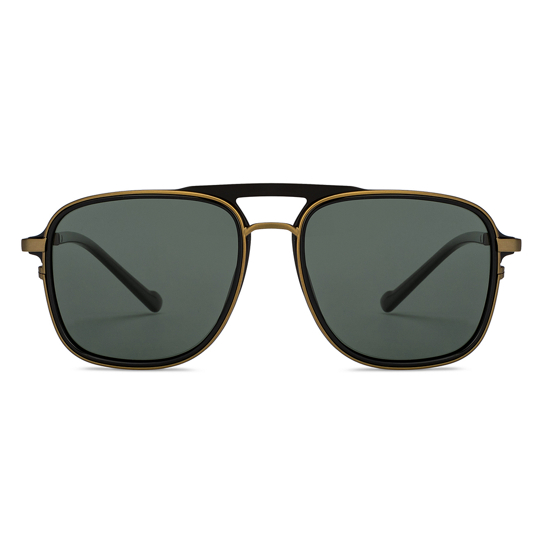 Lenskart Studio Online Black Full Rim Rectangle left side