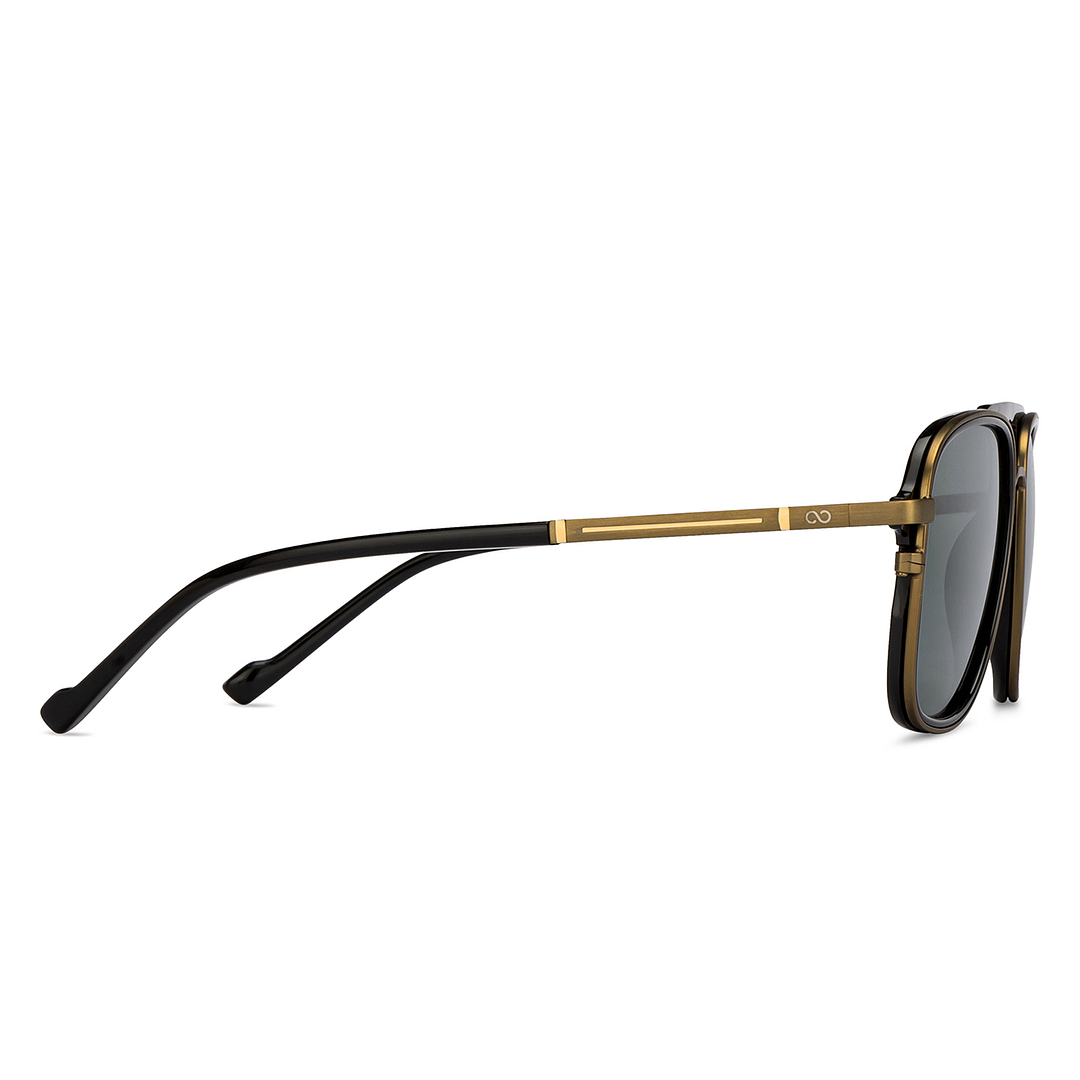 Luke Buy Grey Copper Black Full Rim Rectangle Square Lenskart STUDIO