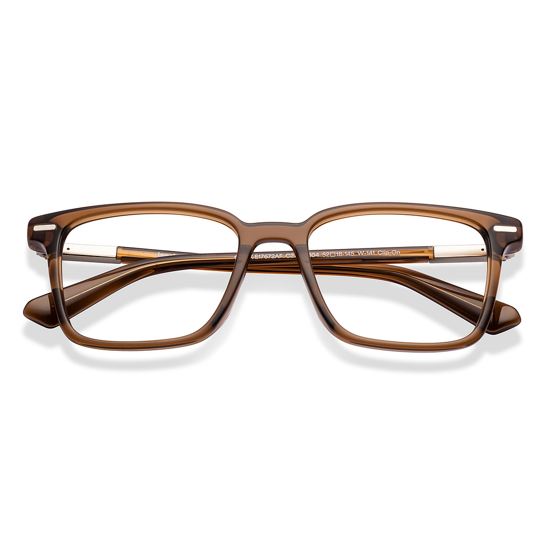 Lenskart STUDIO Dark Brown Full Rim Square right side