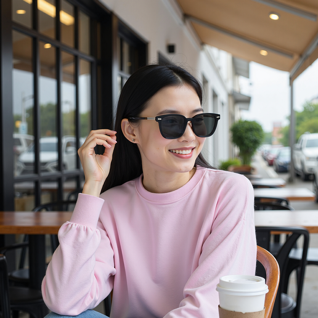 Lenskart STUDIO Demi Full Rim Square left side