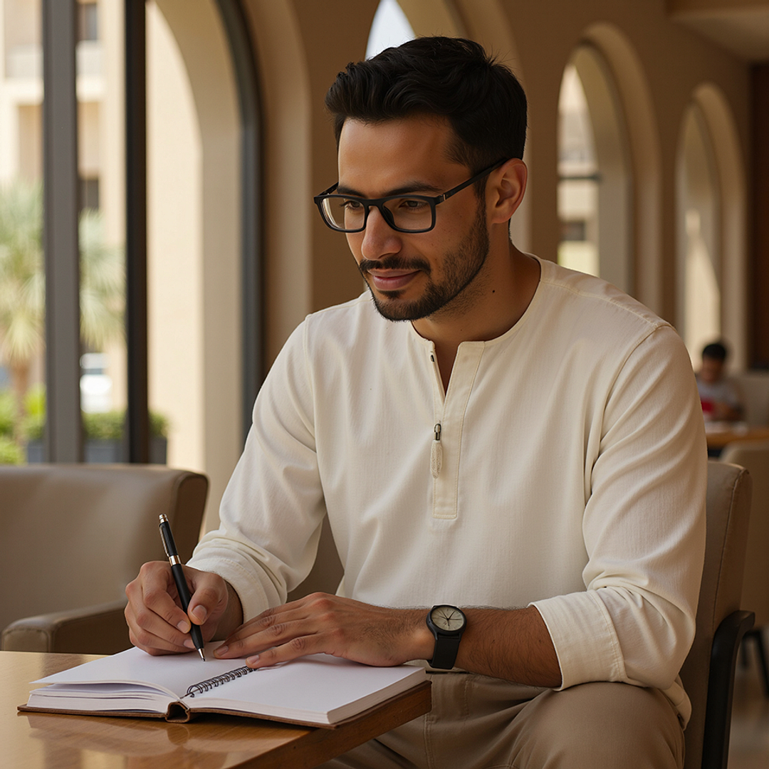 Lenskart Air Light Gray Full Rim Rectangle left side