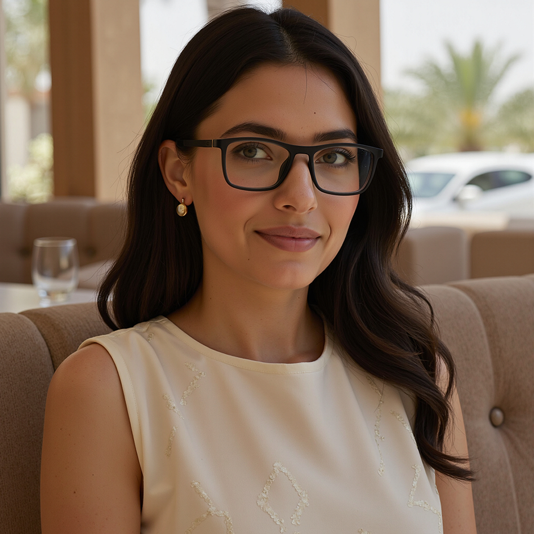 Lenskart Air Light Gray Full Rim Rectangle right side