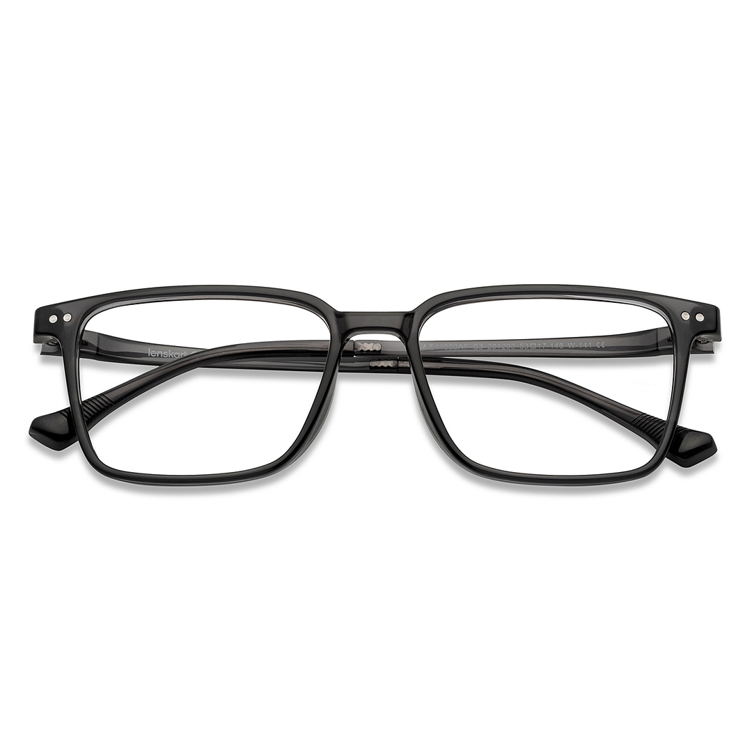 Lenskart Air Online Light Gray Full Rim Square left side