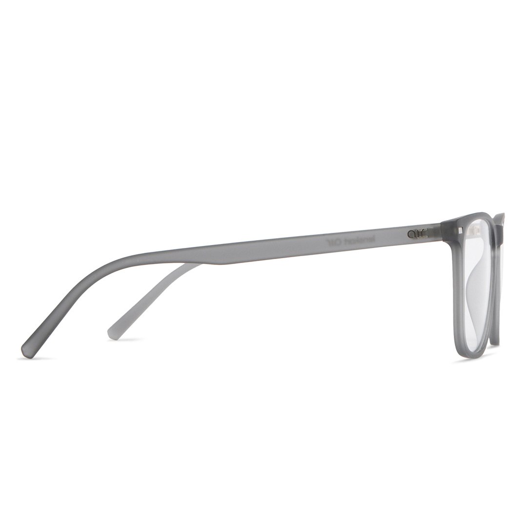 Lenskart Air Light Gray Full Rim Square left side