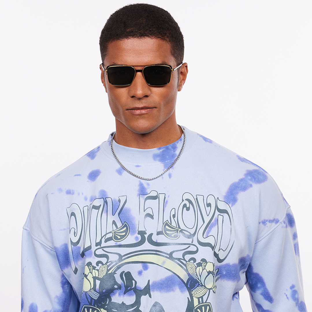 Lenskart Studio Online Black Full Rim Rectangle right side