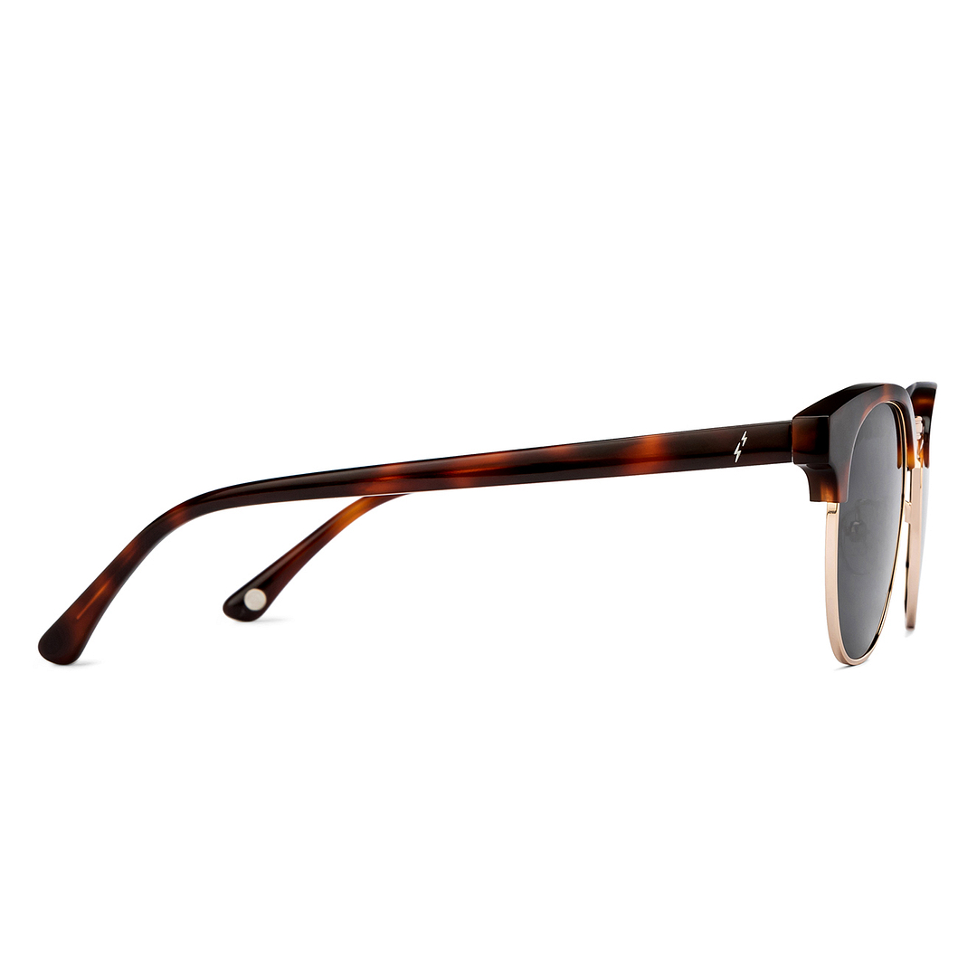 Lenskart Gold Full Rim Round left side