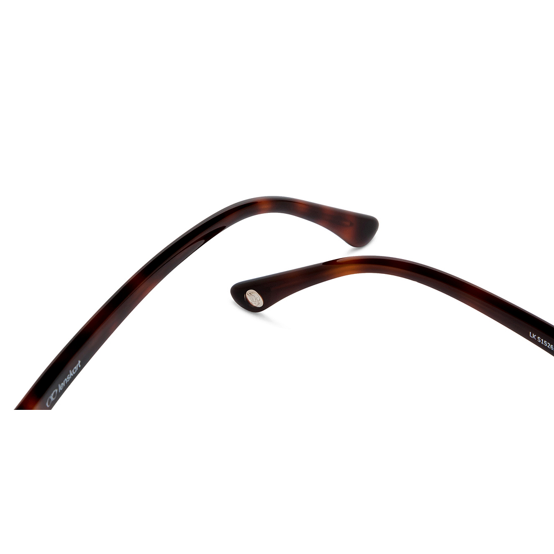 Lenskart Gold Full Rim Round right side