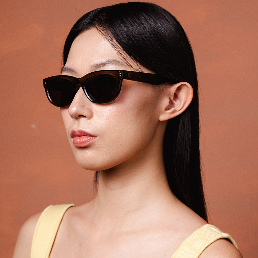 Lenskart Green Transparent Full Rim Oval right side