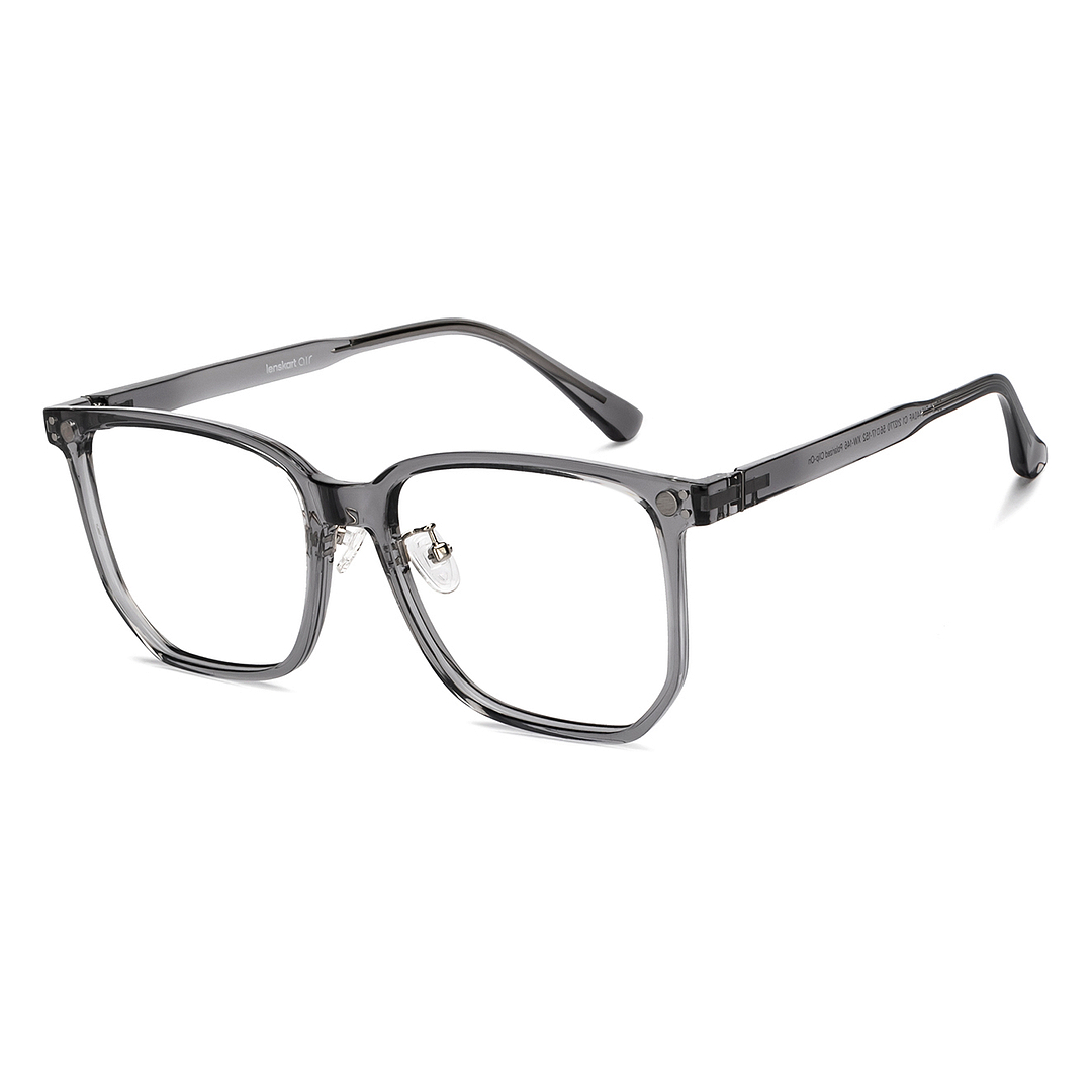 Lenskart Air Light Gray Full Rim Square right side