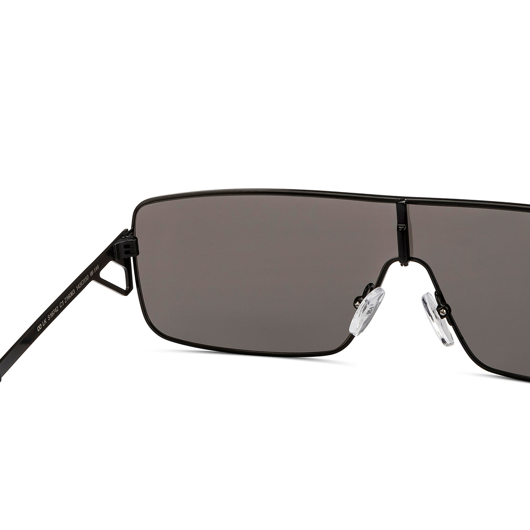 لينسكارت ستوديو أونلاين أسود حافة كاملة المستطيل right side