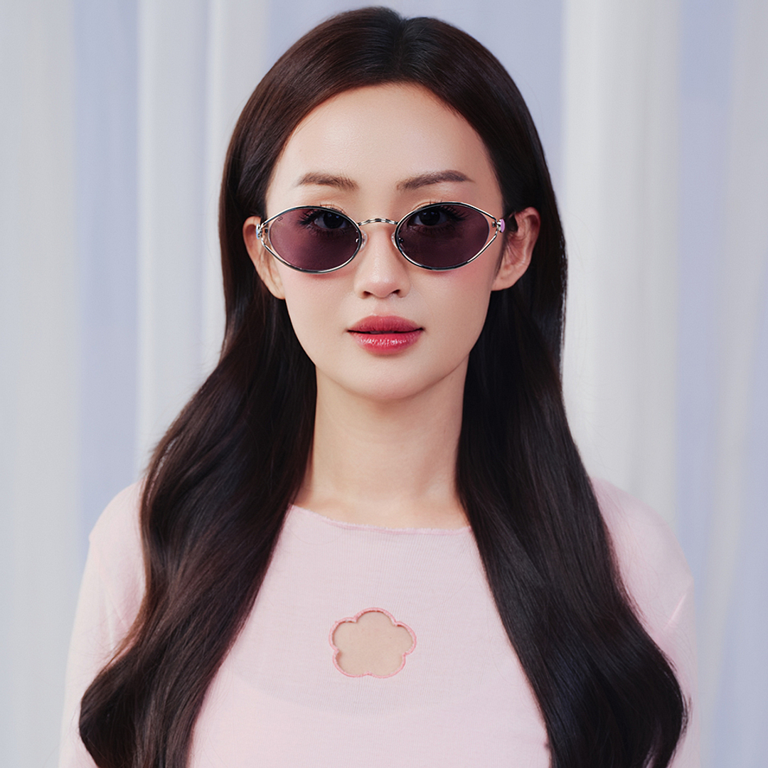 Lenskart Silver Full Rim Oval left side