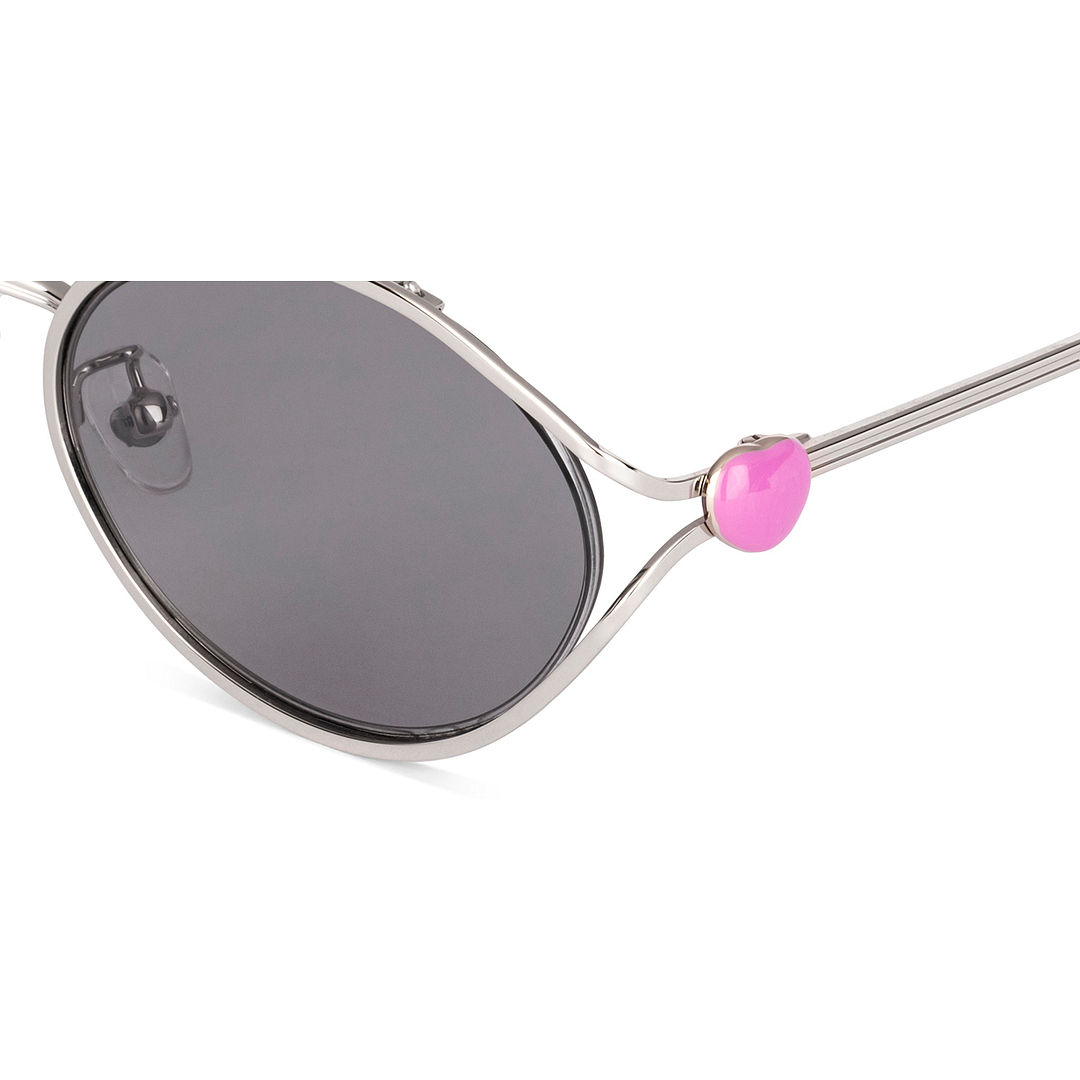 Lenskart Silver Full Rim Oval right side