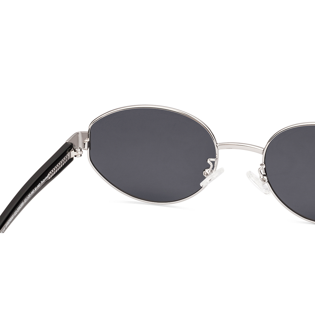 Lenskart Silver Full Rim Round right side