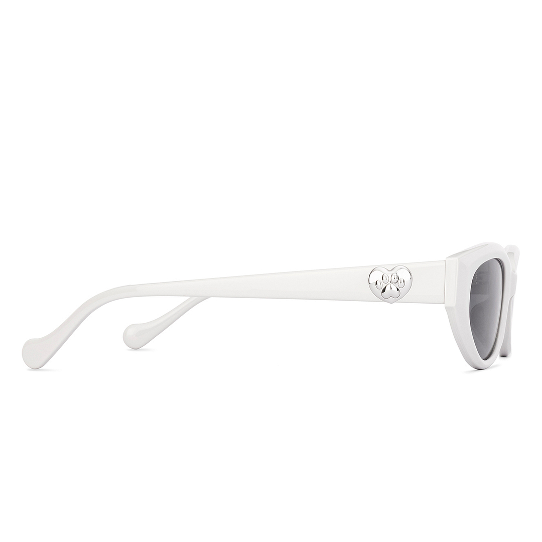 Lenskart Grey Full Rim Cat Eye left side