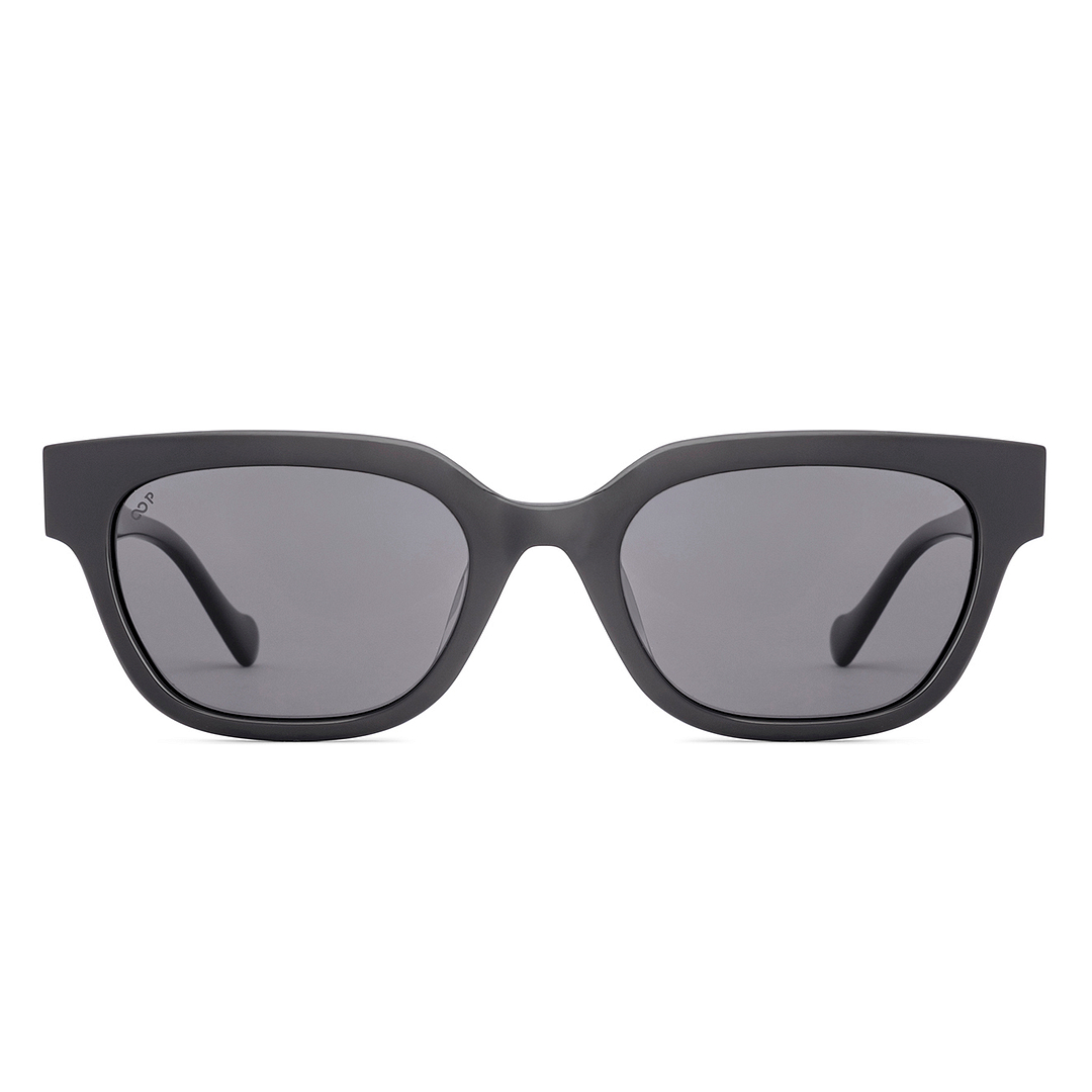 Lenskart Dark Grey Full Rim Rectangle left side