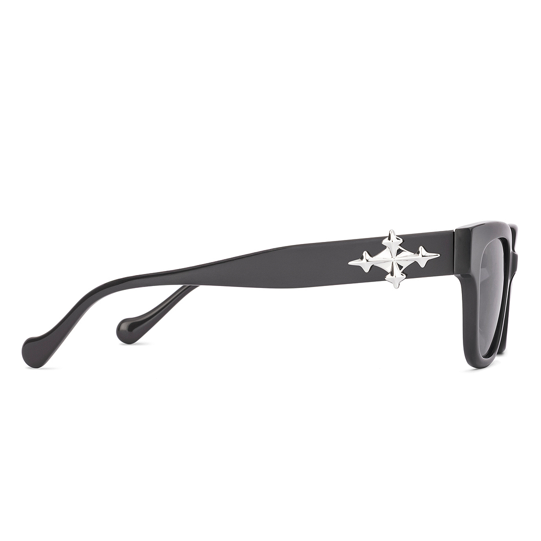 Lenskart Dark Grey Full Rim Rectangle right side