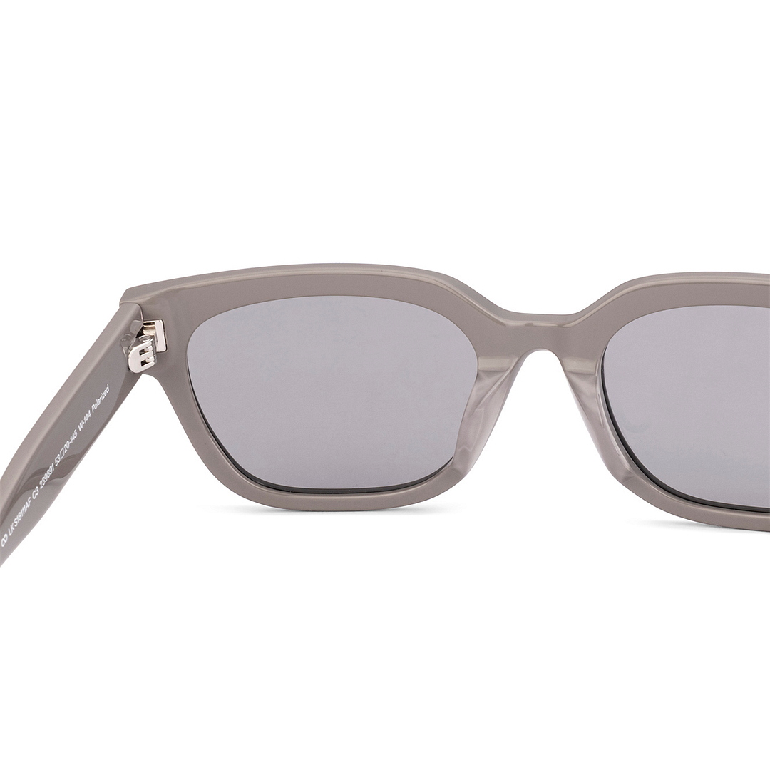 Lenskart Grey Full Rim Rectangle left side