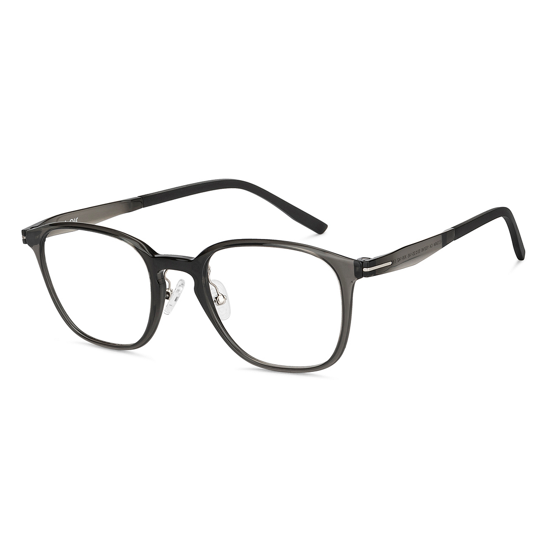 Lenskart Air Online Gray Transparent Full Rim Square left side