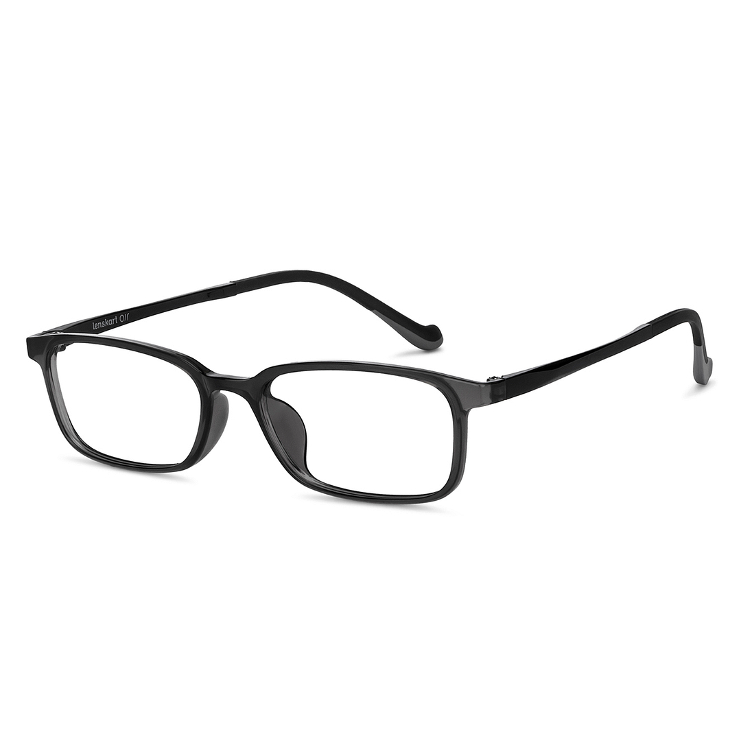 Lenskart Air Online Gray Transparent Full Rim Rectangle right side