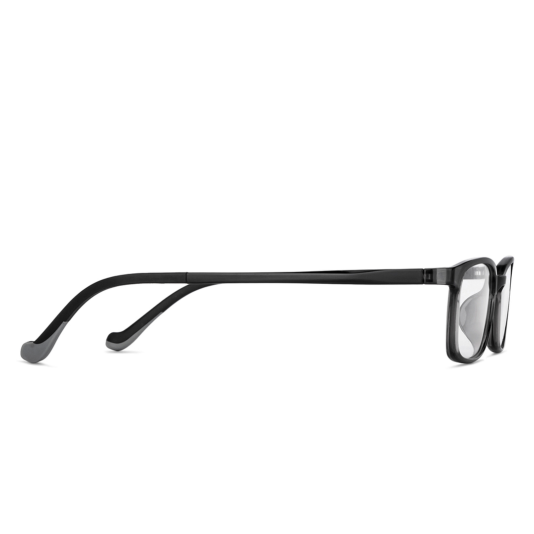 Lenskart Air Online Gray Transparent Full Rim Rectangle left side
