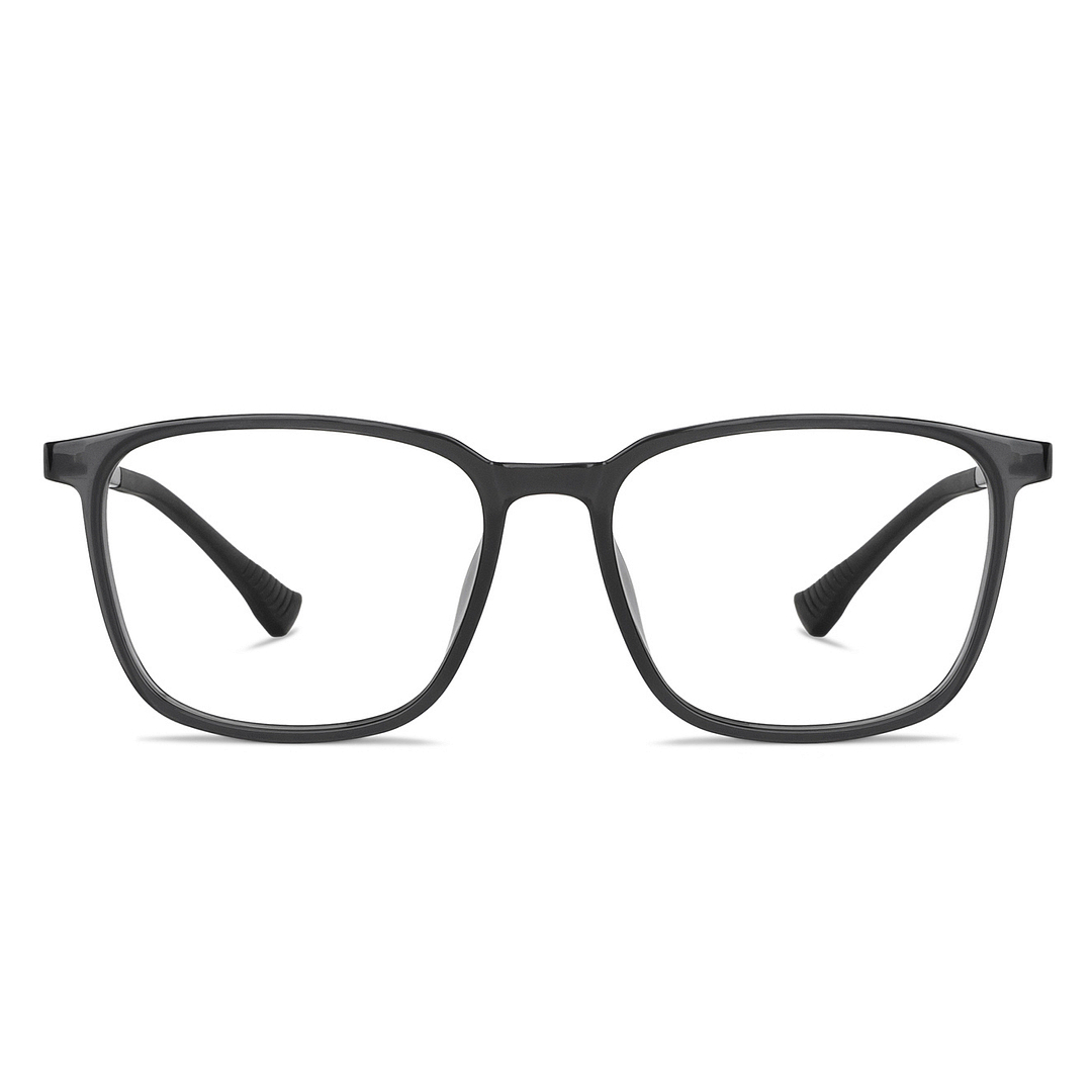 Lenskart Air Gray Transparent Full Rim Square right side