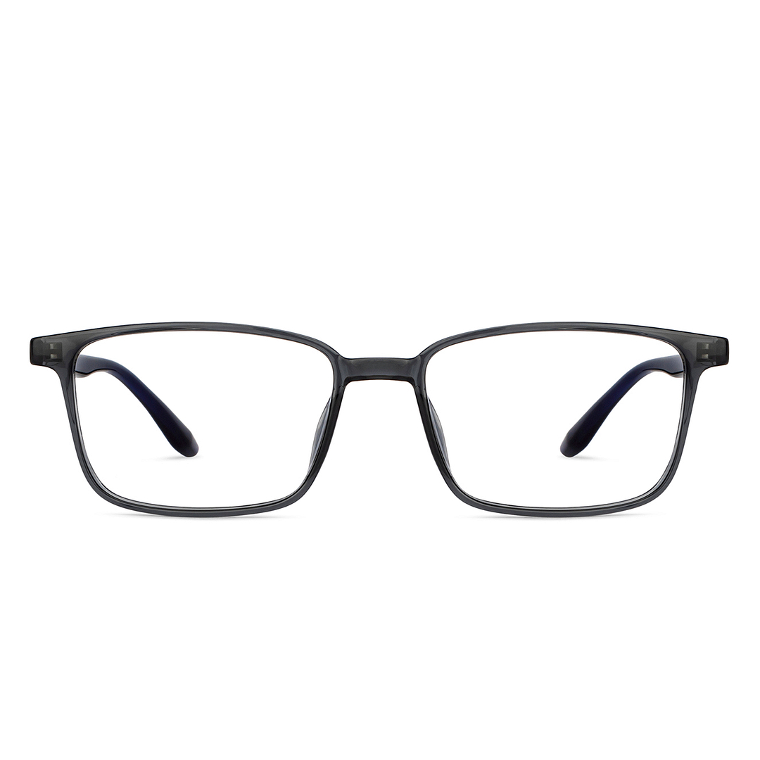 Lenskart Air Online Gray Transparent Full Rim Rectangle left side