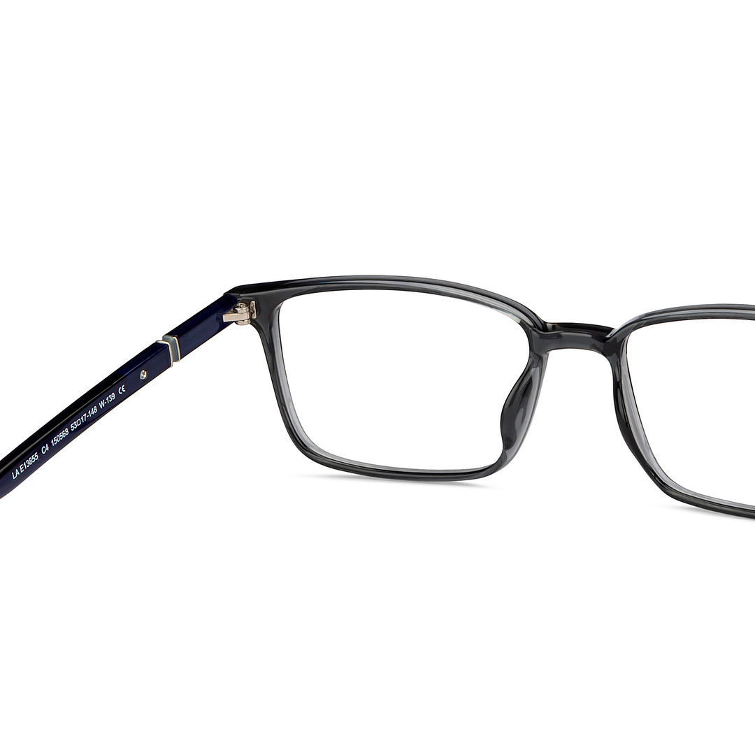 Lenskart Air Online Gray Transparent Full Rim Rectangle right side